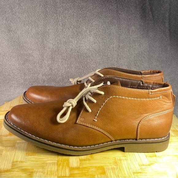 George Shoes Mens Size 9 Lace Up‎ New - Picture 3 of 7